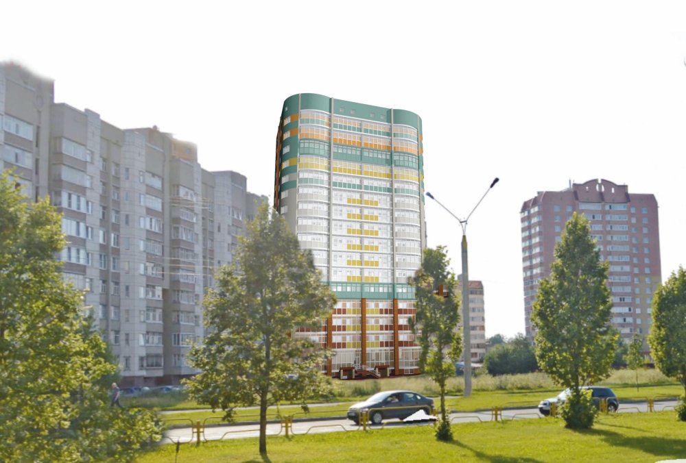 Жилой дом 18-этажный по ул.Любецкой в г.Череповце